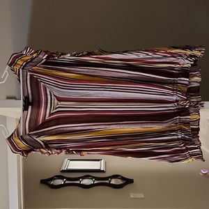 ❤️💛 Lane Bryant Plus Size Tank Top Vinched Hem and Ruffled Arm Holes 26/28 💛❤️